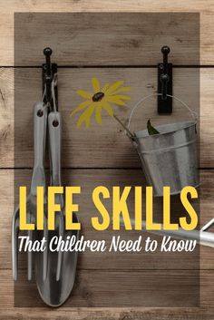 Life skills that children need to know